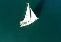 sailing yacht Hanse 505 sailing yacht boat sails sea deck genoa